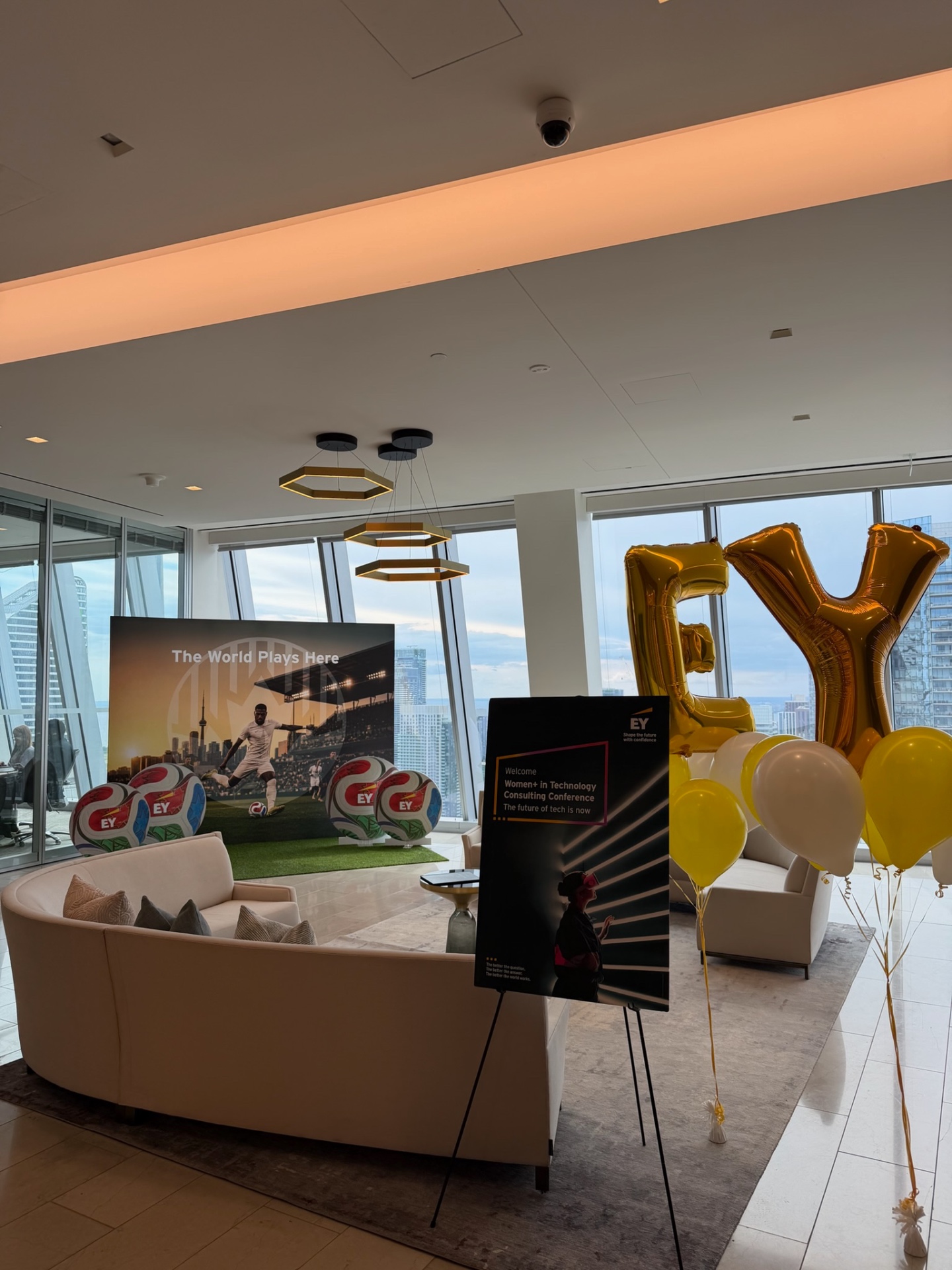 Farida's Fix activation at the EY Women+ in Tech Conference